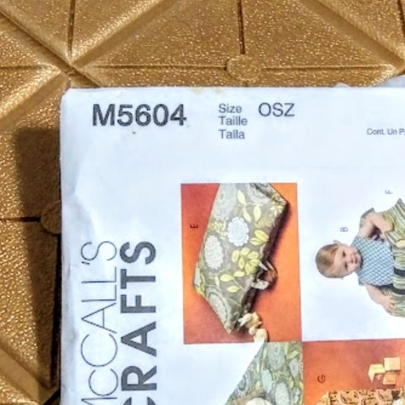 *McCALLS #M5409&M5604*SHOPPING BASKET & HIGH CHAIR COVER*SET OF 2*PRICE IS FIRM - Picture 7 of 9